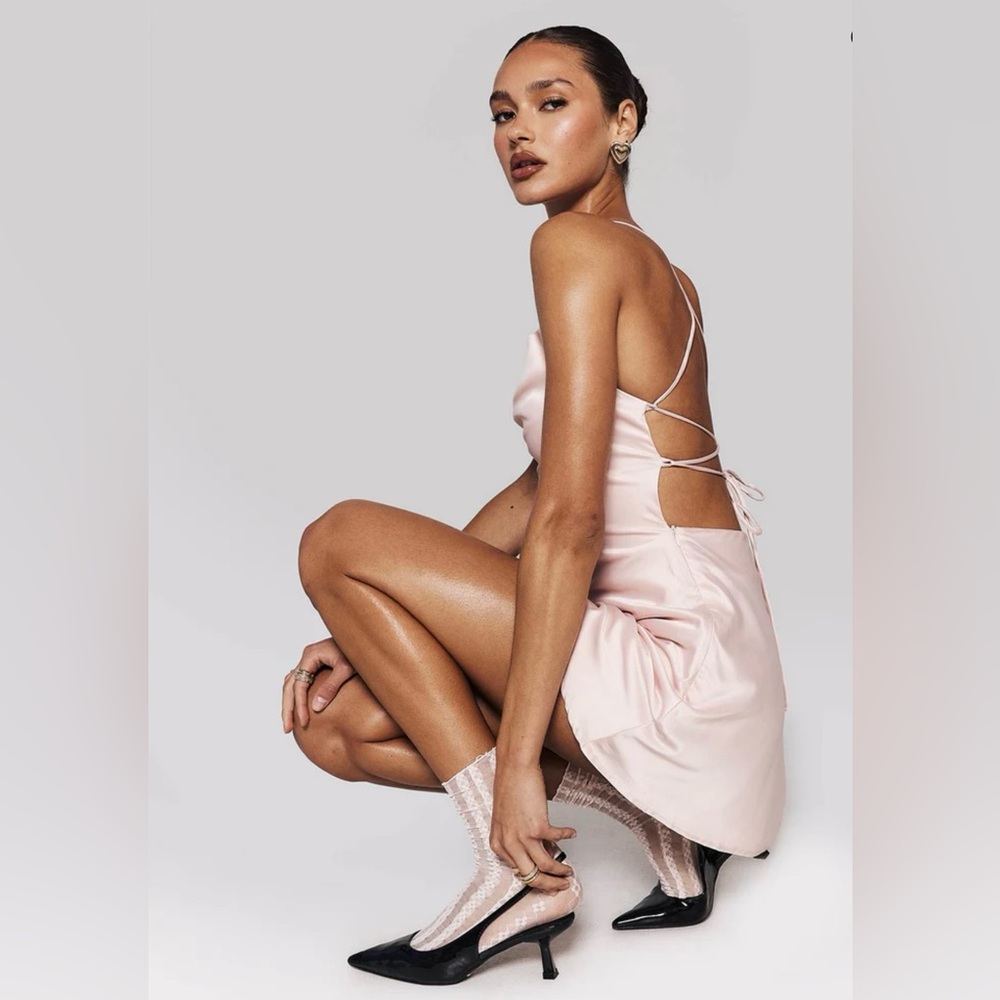 PRINCESS POLLY CELENA MINI DRESS IN PINK